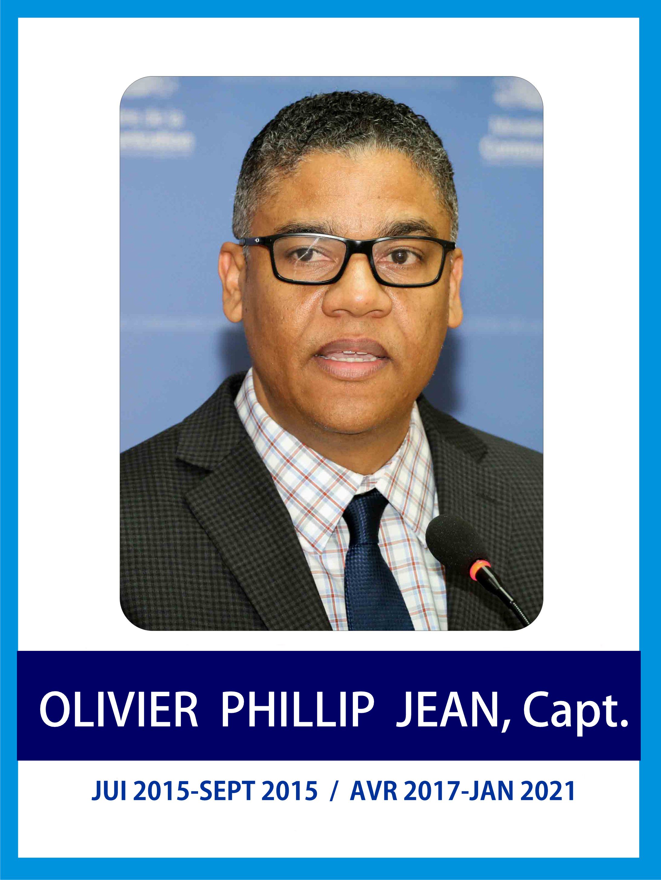 Olivier Phillip JEAN, Capt.